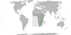 Map of range