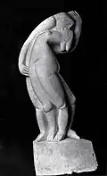 Alexander Archipenko, 1910, Le baiser (The Kiss)