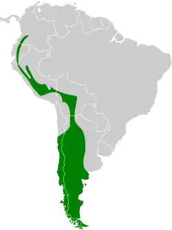Map of range