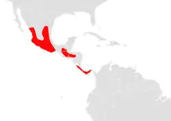 Map of range