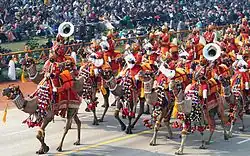 Border Security Force personnel on the Republic Day