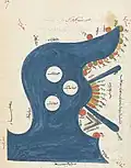 The Persian Gulf in a regional map of the Atlas of Islam