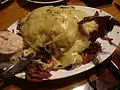 A Reuben sandwich