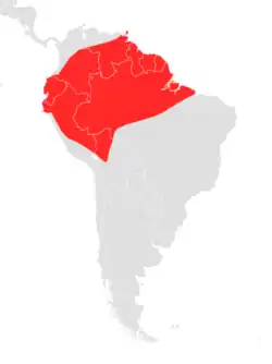 Map of range