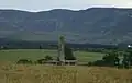 A distance photograph of Clach Biorach taken in July 2006.