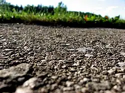 Image 42Closeup of asphalt on a driveway (from Road surface)
