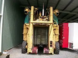 Coffee bean harvester, Mareeba