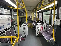 XD40 interior, DART