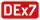 Sign of expressway DEx7 in Romania