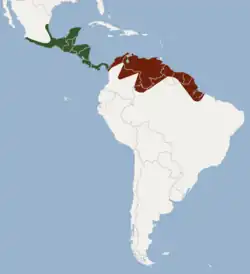 Map of range