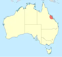 Map of range