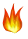 A map of California shows a flame icon representing the fire's location in nearly the uppermost northwest corner of the state.