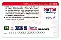 Back of a FlashPay card