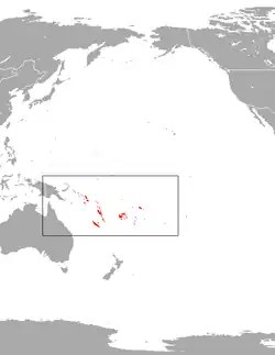 Map of range