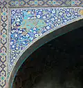 Tilework on the gate, 2012