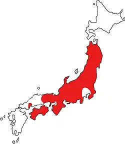 Map of range