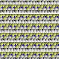 Kaolinite crystal structure looking along the layers