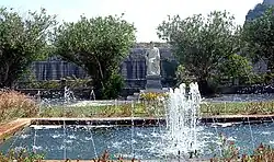 A fountain