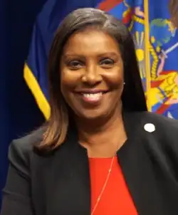 A portrait of Letitia James