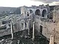 View of the baths