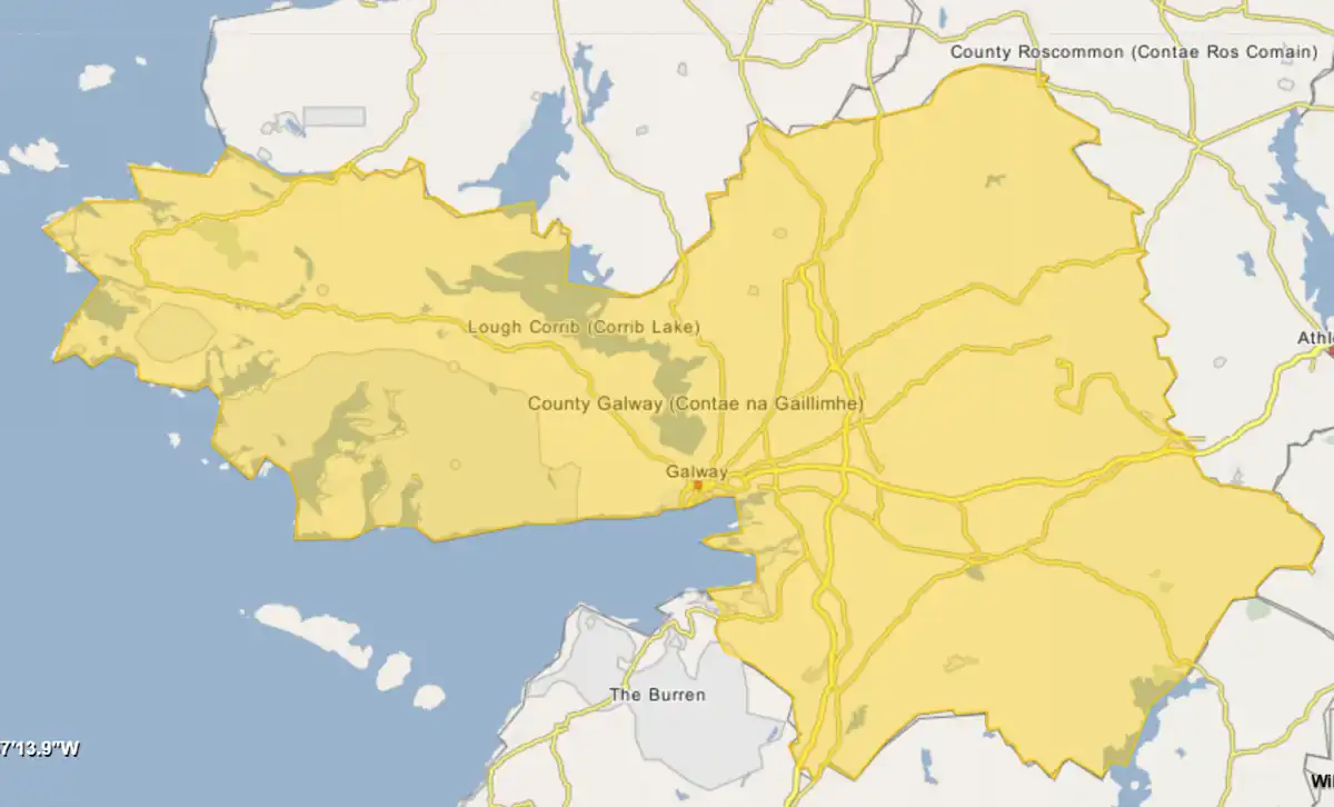 Turoe Stone is located in County Galway