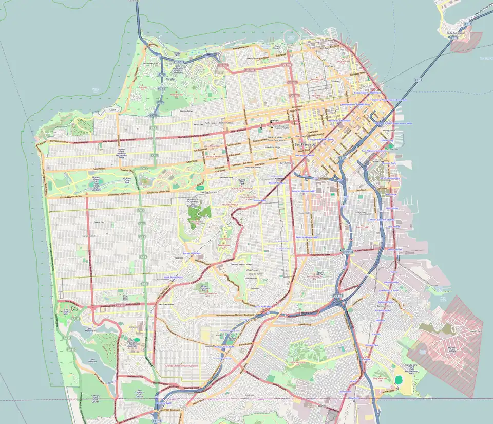 Baker and Hamilton Building is located in San Francisco County