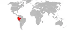 Map of range
