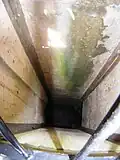 A shaft that leads down into the forts tunnel system.