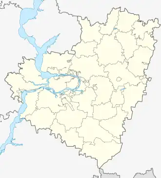 Bezenchuk is located in Samara Oblast