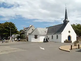 The church in the village of Pénerf, in Damgan commune