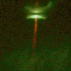 Hubble WFPC2 image of HH 30 in 1995