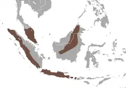 Map of range
