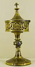 French pyx, 1220–1240