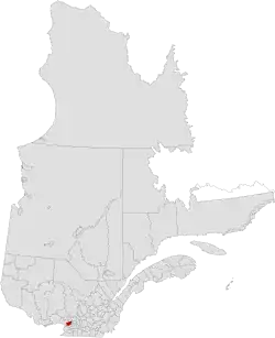 Location of Mirabel