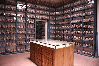 Image 9Storage gallery of the Larco Museum, Lima, Peru, a museum of pre-Columbian art
