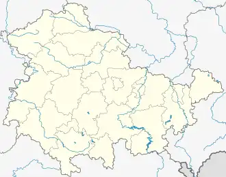 Auerstedt is located in Thuringia