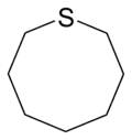 Structure of thiocane