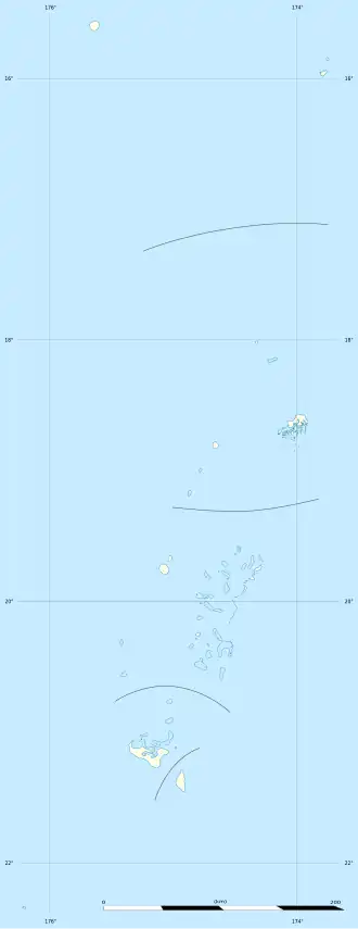 Vaipoa is located in Tonga
