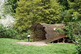 Pathway bridge.