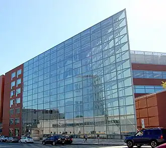 Edmund D. Bossone Research Center, located on the Avenue of Technology