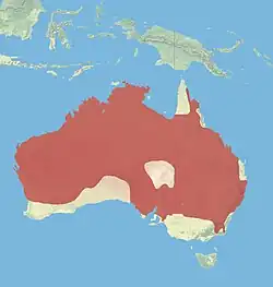 Map of range