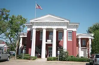 Wilcox County Courthouse in Camden, completed in 1857.